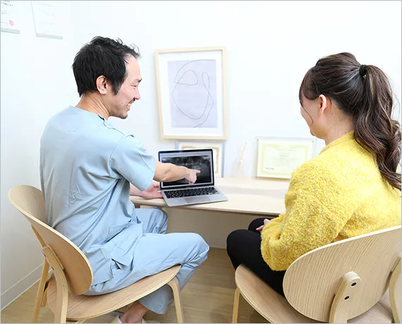 全室個室の診療室「おくちの相談室」のご用意